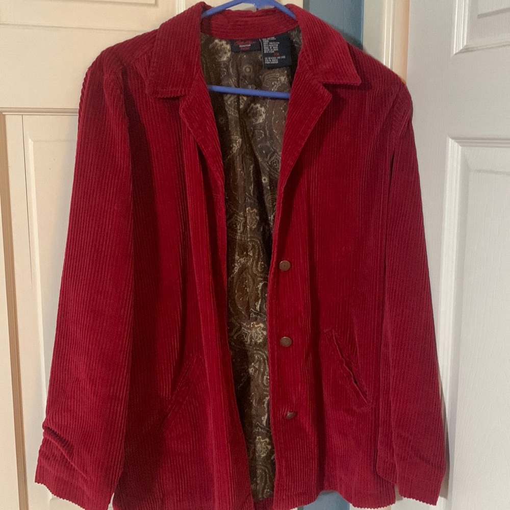 Small red blazer
